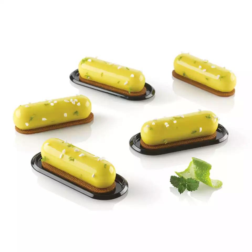 Base Oval Preta Eclair e Entremet - Imagem 1